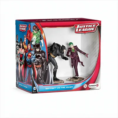 Produktbild von Schleich - Tierfiguren, Scenery Pack BATMAN vs. THE JOKER; 22510