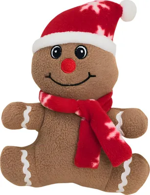 Produktbild von Nobby Xmas Hundespielzeug Lebkuchenman aus Plüsch