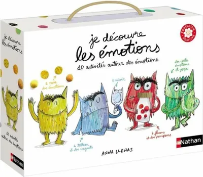 Produktbild von Nathan Je découvre les émotions 2.0, 3 Jahr(e), Karton, Mehrfarbig