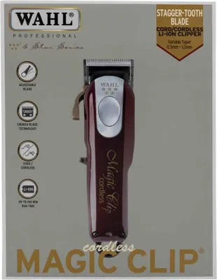 Obrázek produktu pro Wahl Clipper 5* Cordless Magic Clip 5V red