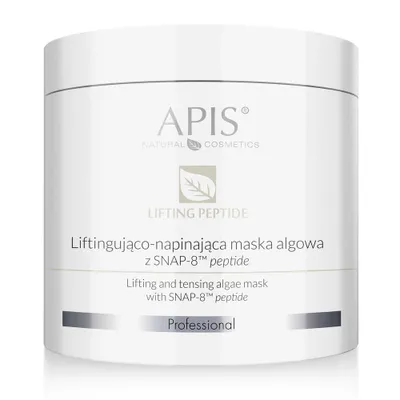 Zdjęcie produktu dla Apis - Lifting Peptide - Liftingująco napinajaca maska do twarzy, algowa z SNAP-8 TM peptide 200g