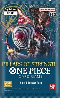 Produktbild von One Piece Card Game - Säulen der Stärke OP03 Booster - englisch