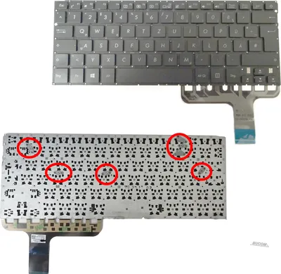 Produktbild von Tastatur  für Asus ZenBook DE UX305 UX305CA UX305FA UX305UA UX305U Keyboard