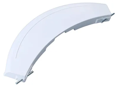 Türgriff für Waschmaschine, weiß, Kunststoff, 200 mm
