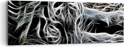 Produktbild von Bild auf Leinwand - Leinwandbild - Abstraktion modern - 90x30cm - Wand Bild - Wanddeko - Wandbilder - Leinwanddruck - Bilder - Kunstdruck - Wanddekoration - Leinwand bilder - Wandkunst - AB90x30-3561