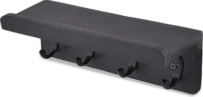 Immagine prodotto di Gancio a parete per portachiavi - Organizzatore per chiavi e accessori con 4 ganci