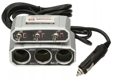 Produktbild von ZO1 Zigarettenanzünder-Verteiler mit Schaltern für 12V/24V