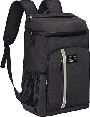 Obrázek produktu pro Vodotěsný batoh Cooler Bag Piknikový batoh pro kempování a turistiku (černý)