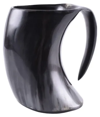 Produktbild von Grosser Trinkbecher / Bierkrug aus Horn