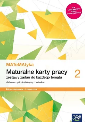 Imagen del producto de Nowe Matematyka Karty Pracy Klasa 2 Liceum I Technikum Zakres Podstawowy I Rozszerzony 68165