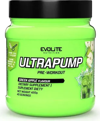 Produktbild von Evolite Nutrition ULTRAPUMP – 420 g Green Apple