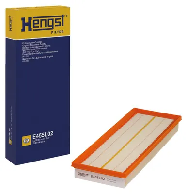 Imagen del producto de Filtro de aire HENGST E455L02, compatible con el modelo MERCEDES-BENZ Clase E, berlina (W211)