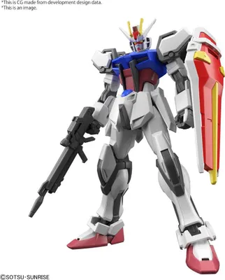 Produktbild von BANDAI BAN5063491 EG GAT-X105 Strike Gundam 14 cm