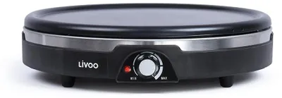 Crêpemaker 38 cm, 1350 W, Antihaft, regelbarer Thermostat