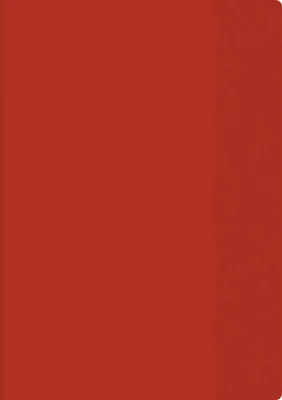 Produktbild von BRUNNEN Hefthülle A4 transparent rot Folie 104054420
