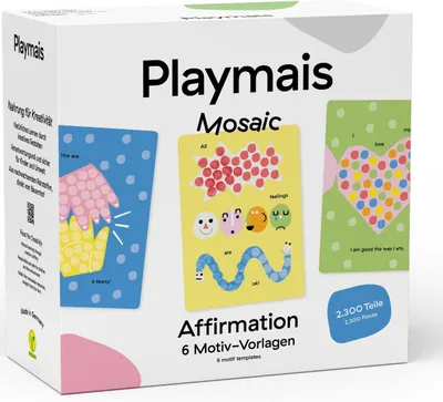 Immagine prodotto di PlayMais artigianato creatività set Mosaico 2300 Affermazione da 3 anni 160970