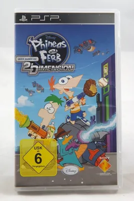 Produktbild von Phineas und Ferb - Quer durch die 2. Dimension