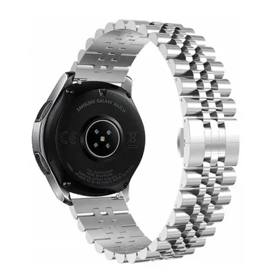 Produktbild von Strap-it Huawei Watch GT 2 Jubilee Stahlband (Silber)