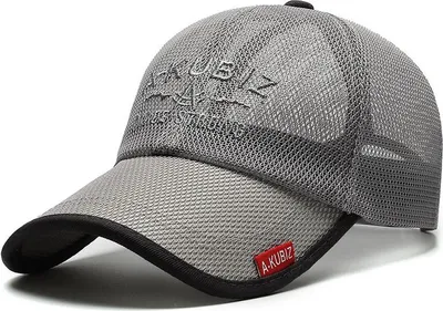Produktbild von Baseballkappe für Herren, Sommer-Sport-Baseballkappe aus Mesh, Baseballkappe für Damen, Sommer-Sonnenhut, Sommerhut, Sommerkappe, verstellbar, atmungsaktiv, schnelltrocknend