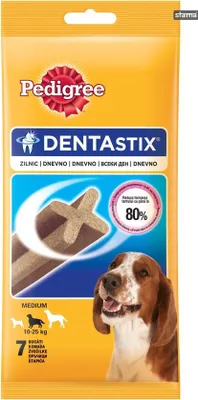 Produktbild von Pedigree PEDIGREE 180G DENTASTIX Daily Medium (10er-Pack) 70 Stück