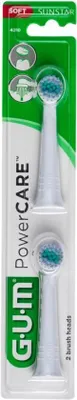 Obrázek produktu pro Kartáčkové hlavice GUM Power Care - kartáček pro elektrický zubní kartáček - 2 kusy