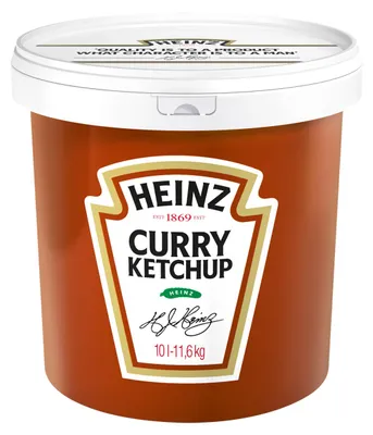 Zdjęcie produktu dla Heinz curry spice ketchup z pikantną nutą w wiaderku 10000ml
