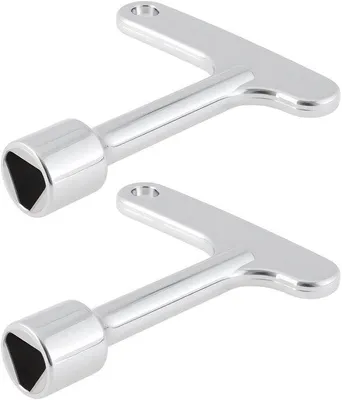 Immagine prodotto di Cestino per rifiuti in acciaio inossidabile con chiave a rotazione da 8 mm