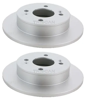 Image de 2x TRISCAN Disque de frein 8120 43178C pour HYUNDAI i10 (IA) i10 III (AC3 AI3)