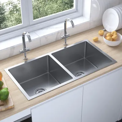 Produktbild von "im Angebot" Handgemachte Einbauspüle Edelstahl - Spülen CC20297