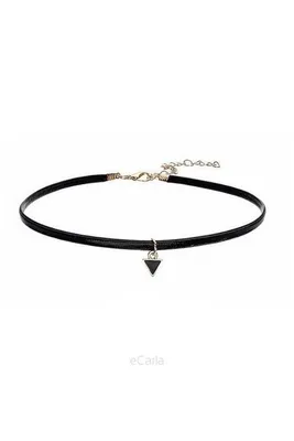 Zdjęcie produktu dla Carla Damski naszyjnik choker z zawieszką Frederic czarny