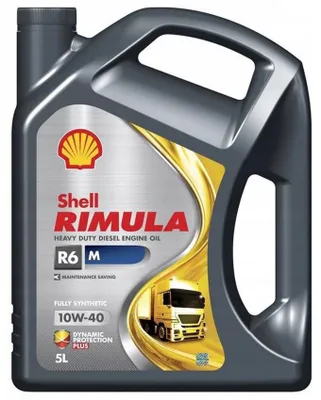 Produktbild von SHELL Rimula R6 M für 10W-40 5 Liter Motoröl Motorenöl CATERPILLAR ECF-2 CUMMINS CES 20078 DQC IV-10 Iveco 18-1804 T3 E4 MAN M 3277 MAN M 3377 228.5