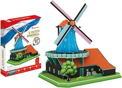 Immagine prodotto di Puzzle 3D Set Grande Mulino A Vento Olandese Mc219H Dante
