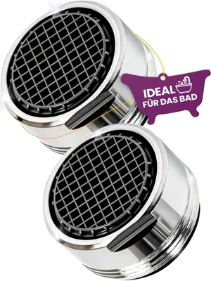 Immagine prodotto di M. ROSENFELD HOME Aeratore per rubinetto anticalcare M24 – rompigetto frangigetto (set)