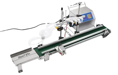 Immagine prodotto di Macchina riempitrice, funzionamento automatico, ugelli regolabili, BIANCA, 220 V
