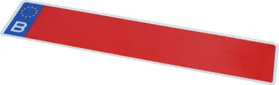 Produktbild von Carpoint Landwirtschaftliches Nummernschild rot Belgien