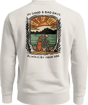 Produktbild von Sweatshirt Herren Pullover Hund Freundschaft Backprint Fashion Hundebesitzer Streetwear  Pullover Backprint Neverless®