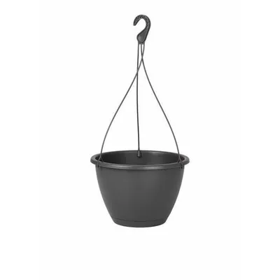 Produktbild von Artevasi Algarve Hanging Basket, Anthrazit, 8 l, 310 mm, 205 mm, 5 Stück(e)