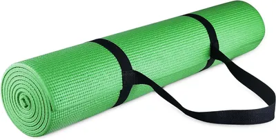 Produktbild von Trainingsmatte – Fitnessmatte – Yogamatte – Für das Training zu Hause – Hochdichtes Schaummaterial – 173 x 61 cm – Grün