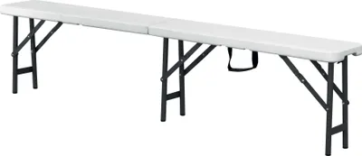 Produktbild von Saro 335-1020, Harter Sitz, Weiß, Polyethylen (PE), Schwarz, Stahl, Garten hinter dem Haus, Garten