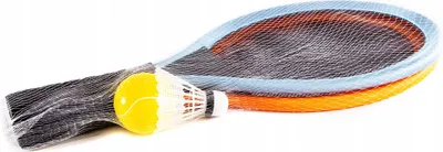 Produktbild von Badminton Set für Kinder - 2 Schläger mit Federball & Softball - Outdoor Spiele