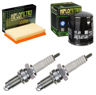 Immagine prodotto di Kit di manutenzione per Moto Guzzi Sport 1100 ie 1997-2000: filtro e candele di accensione di pamoto - Nuovo