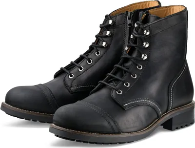 Produktbild von Rokker Moto Ranger Damen Motorrad Stiefel, schwarz, 39