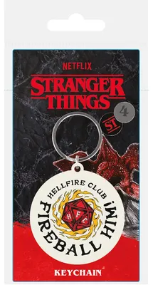Obrázok produktu pre Stranger Things Prívesok na kľúče Fireball Him