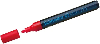 Produktbild von Lackmarker Maxx 270 rot Packung mit 10 Stück
