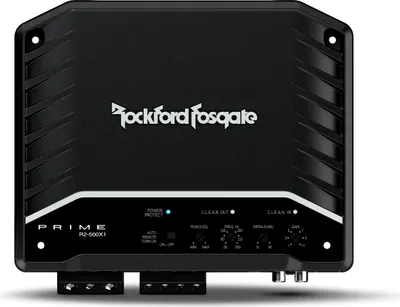 Produktbild von Rockford Fosgate R2-500x1, D, 1 Kanäle, 300 W, 500 W, 1%, 500 W