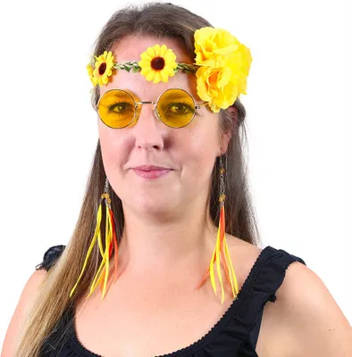 Produktbild von Satz Hippies gelb