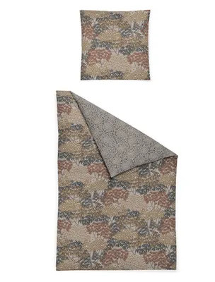 Produktbild von Irisette Mako-Satin Bettwäsche-Garnitur Miriam-8426 Größe 135x200+80x80 cm Farbe safran-50