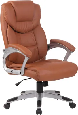 Produktbild von Ergonomischer Bürostuhl – Bürostuhl – Dreh- und neigbar für optimalen Komfort | Farbe: hellbraun