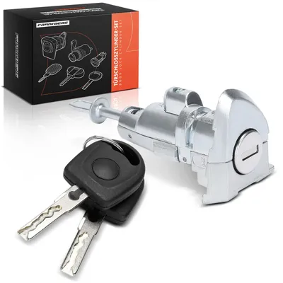 Obrázok produktu pre Passat Variant - Zámkový valec dverí, predné ľavé - S kľúčmi - OEM 3C0837167B - Kombi 3C2 362 3C5