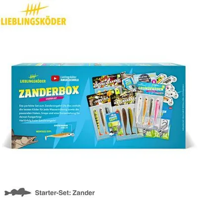 Produktbild von Lieblingsköder Zanderbox Köderbundle